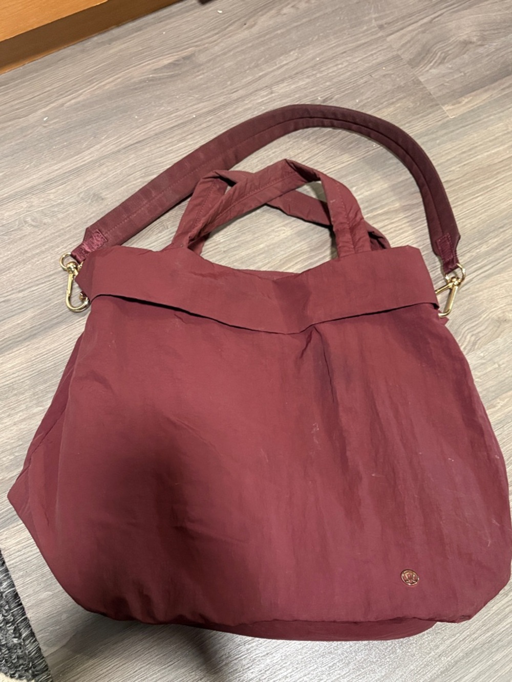 Women's Burgundy Everyday Tote Bag